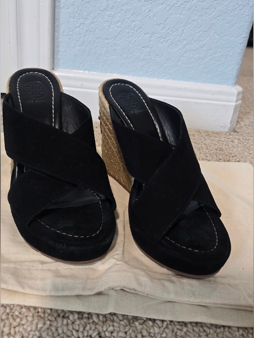 Tory Burch Bailey Bailey Wedge Sandal Size 5.5